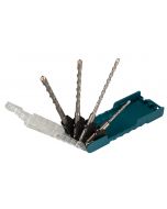 Makita E-14249 PB4S: Juego de brocas para hormigón de 4 piezas