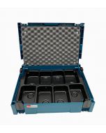 Makita Almacenamiento de la batería Mbox 8 piezas.