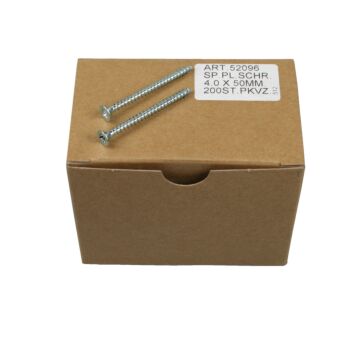 001067 Tornillo para aglomerado 4,0 x 50 mm