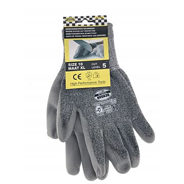 012408 Guante de trabajo PU flex anticorte talla 10 (XL)