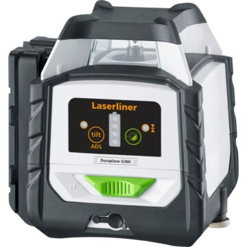 Laserliner DuraPlane G 360 con CrossGrip y receptor de mano GRX 60