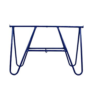 Caballete plegable Indutrade 600x1140 esmaltado azul, tubo: 20x1.2