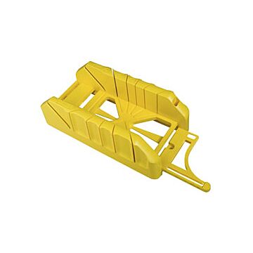 Stanley 1-19-212 Caja de ingletes de plástico ABS sin sierra de corona 300x143x95 mm.