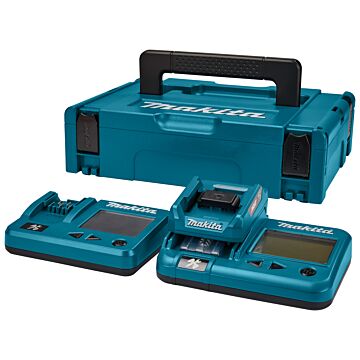 Makita 191S58-5 Juego de comprobador de baterías de 3 piezas CXT, LXT, XGT
