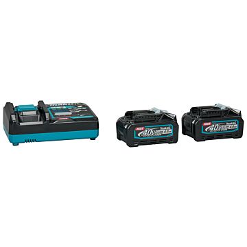 Makita 191L77-9 Kit de inicio XGT DC40RA/2xBL4040