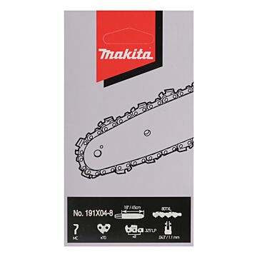 Makita 191X04-8 cadena de sierra TXL80 450mm