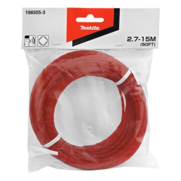 2Makita 198505-3 Alambre de corte ,7mm x 15m 'Whisper'