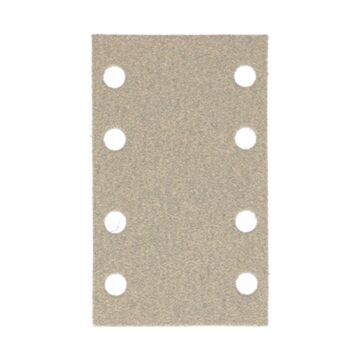 4tecx Banda de lija 80mm x 133mm grano 60 agujeros 18 10 piezas