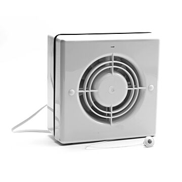 Nedco BV Ventilador de ventana KR 120 P ABS, plástico blanco