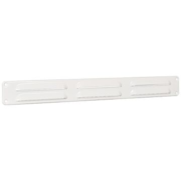 Nedco BV Schoeprooster 370x40mm aluminio blanco