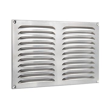 Nedco BV Rejilla de lamas 320 x 220 mm aluminio