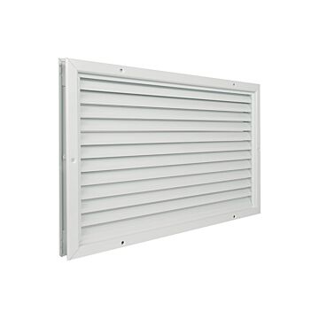 Nedco BV Rejilla de ventilación para puertas 545x345mm aluminio blanco