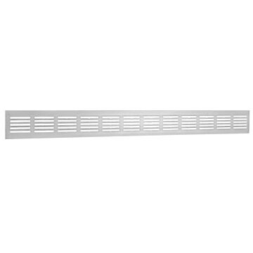 Nedco BV Rejilla de zócalo 600x60mm F1 aluminio
