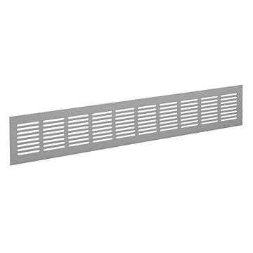 Nedco BV Rejilla para zócalo 1000x80mm aluminio blanco
