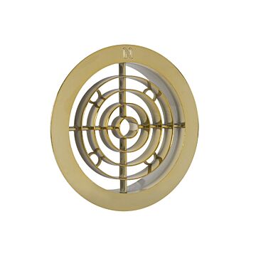 Nedco BV Rejilla de ventilación ø 120mm PP, plástico latón