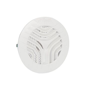 Nedco BV Rejilla de ventilación Ø110mm blanca con clips, con malla