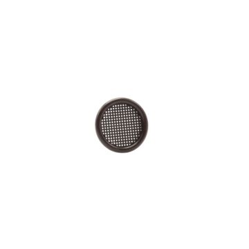 Nedco BV Rejilla de ventilación ø 45mm con collar PS, plástico marrón oscuro