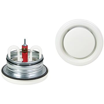 Válvula ignífuga Nedco BV DSOP ø 100mm acero blanco, RAL 9010
