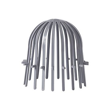 Nedco BV Recogedor de hojas Ø80-100mm plástico gris