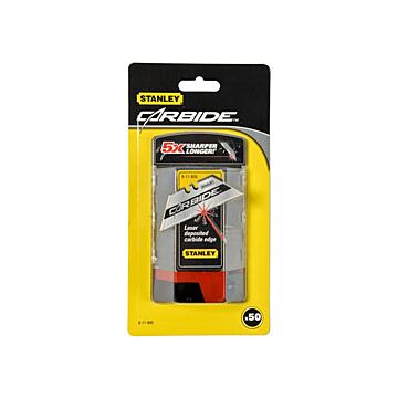 Stanley 2-11-800 Cuchillas de recambio de metal duro 10 uds.