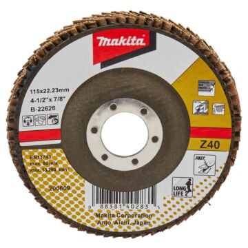 Makita B-22626 Disco de láminas 115mm Z40
