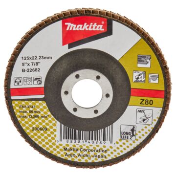 Makita B-22682 Disco de láminas 125mm Z80