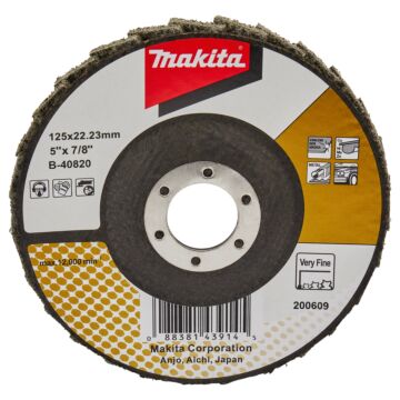 Makita B-40820 Disco acondicionador de láminas 125 mm extrafino