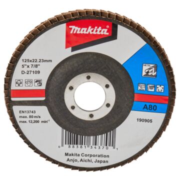 Makita D-27109 Disco de láminas 125mm A80