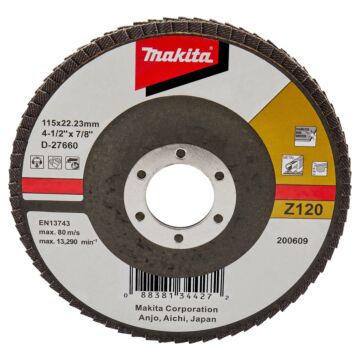 Makita D-27660 Disco de láminas 115mm Z120