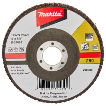 Makita D-27698 Disco de láminas 125mm Z60