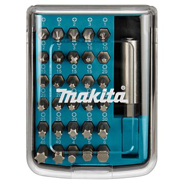 Makita D-34936 Juego de puntas de atornillar de 31 piezas