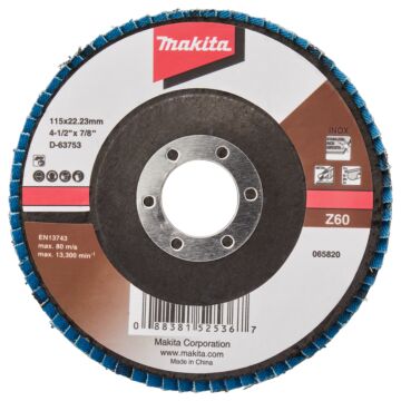 Makita D-63753-10 Disco de láminas 115mm Z60