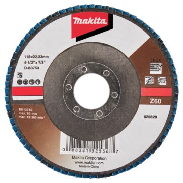 Makita D-63753 Disco de láminas 115mm Z60