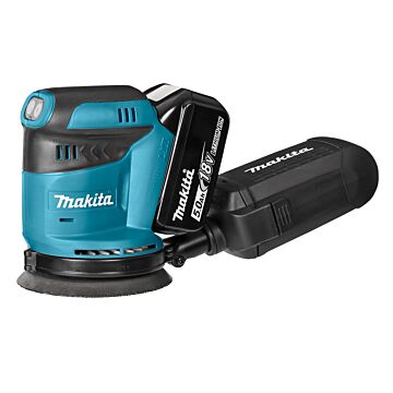 Lijadora excéntrica Makita DBO180RTJ 18 V