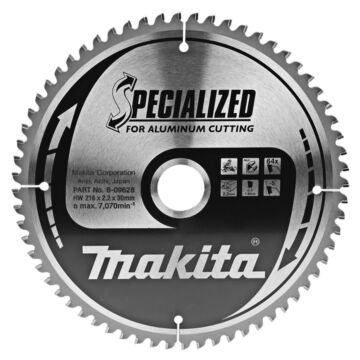 Makita B-09628 Hoja de sierra de corte Aluminio 