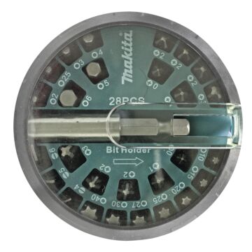 Juego de puntas Makita B-28911 28 piezas