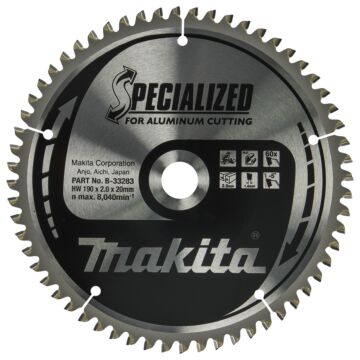 Makita B-33283 Hoja de sierra de corte Aluminio