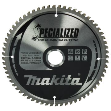 Makita B-33299 Hoja de sierra de corte Aluminio