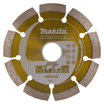 Makita B-53986 Disco diamantado 115x22.23x2.0mm naranja