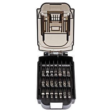 Makita B-68323 Juego de puntas de atornillar batería de 21 piezas