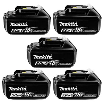 Promoción pack 5x Batería Makita 197280-8 BL1850B LXT 18V 5.0Ah