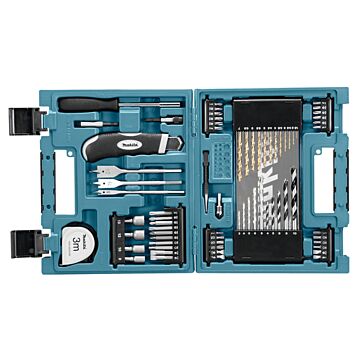 Makita D-33691 Juego de brocas/atornilladores de 71 piezas