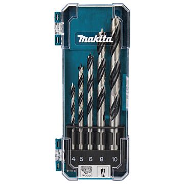 Makita D-72861 Juego de taladrar madera 5 piezas