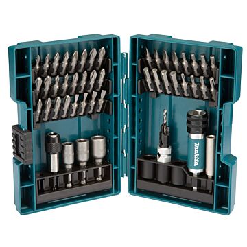 Makita D-73461 Juego de brocas/atornilladores Quad Driver de 47 piezas