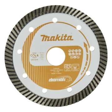 Makita D-80167 Disco diamantado 125x22.23x2.2mm