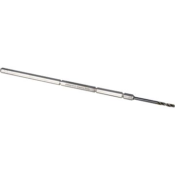 Broca central larga HSS ProFit Click & Drill® con hexágono de 8 mm.