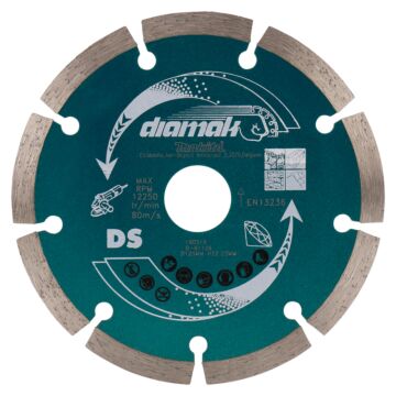 Makita D-61139 Disco diamantado 125x22.23x1.8mm