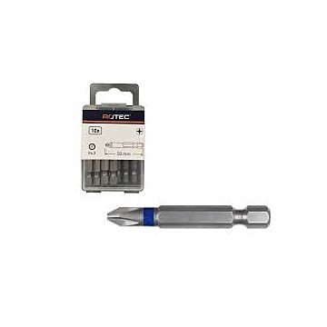 Punta de tornillo Rotec PH2 x 10 Caja 