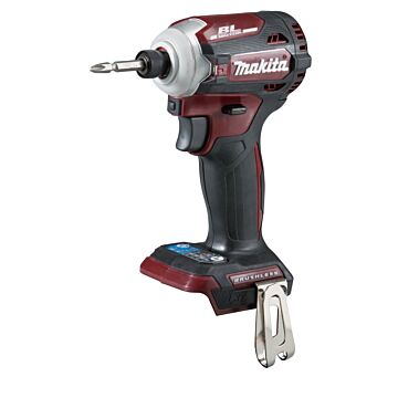 Atornillador de impacto Makita DTD171ZAR 18 V en rojo auténtico