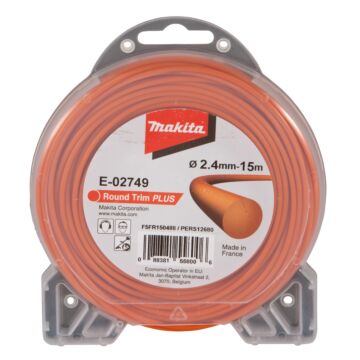 2Makita E-02749 Alambre de corte ,4X15M Redondo